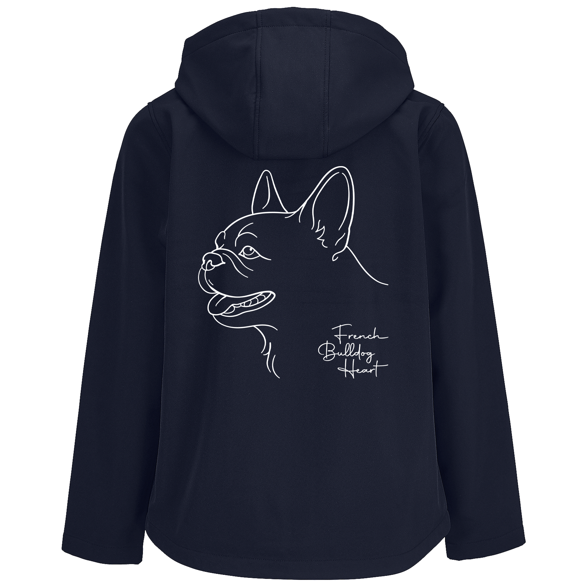 FRENCHIE_NAVY_LADIES_SOFTSHELL_HOODED