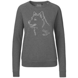 CAIRN_TERRIER_LADIES_SWEATER_DARK_HEATHER
