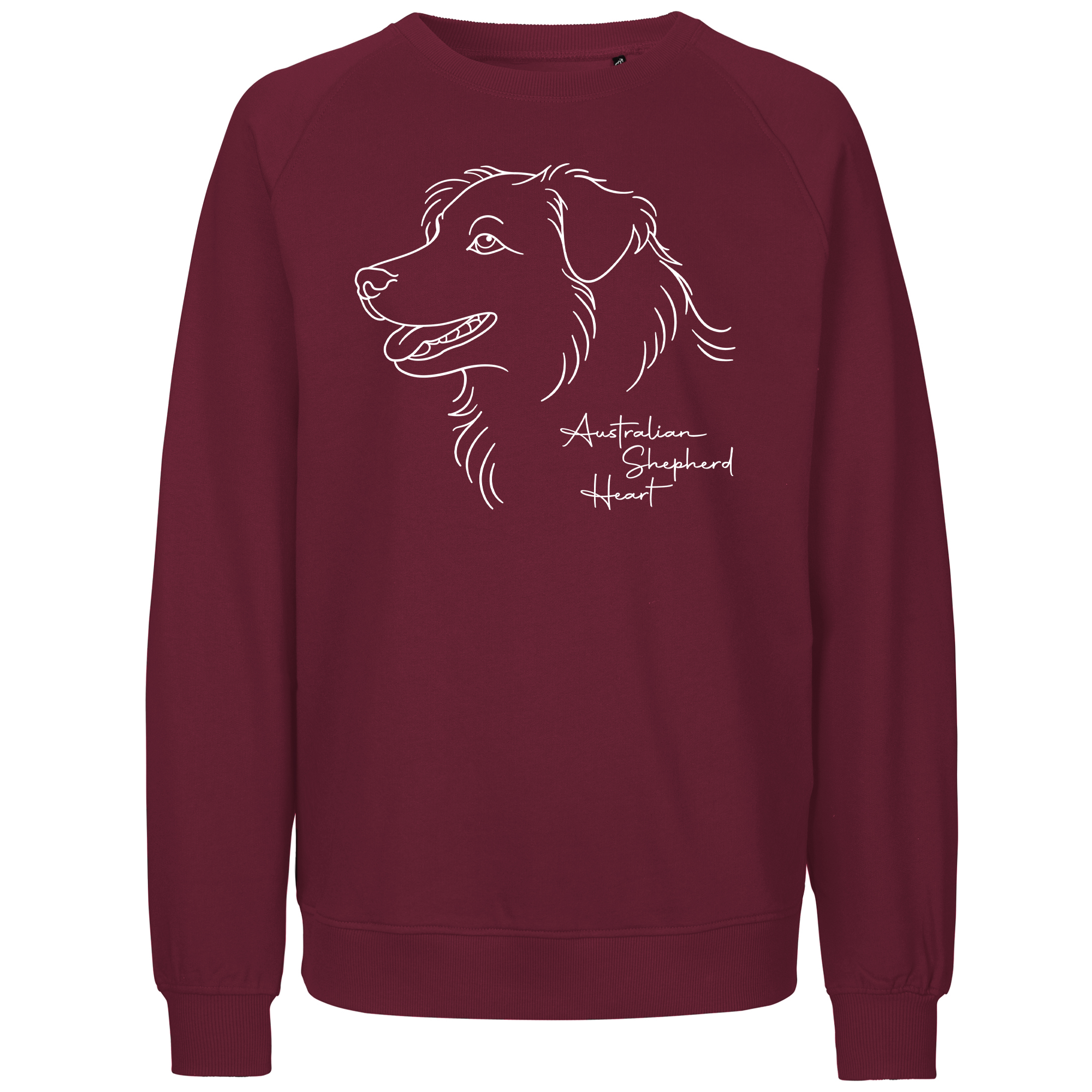 australian_shepherd_UNISEX_SWEATER_bordeaux