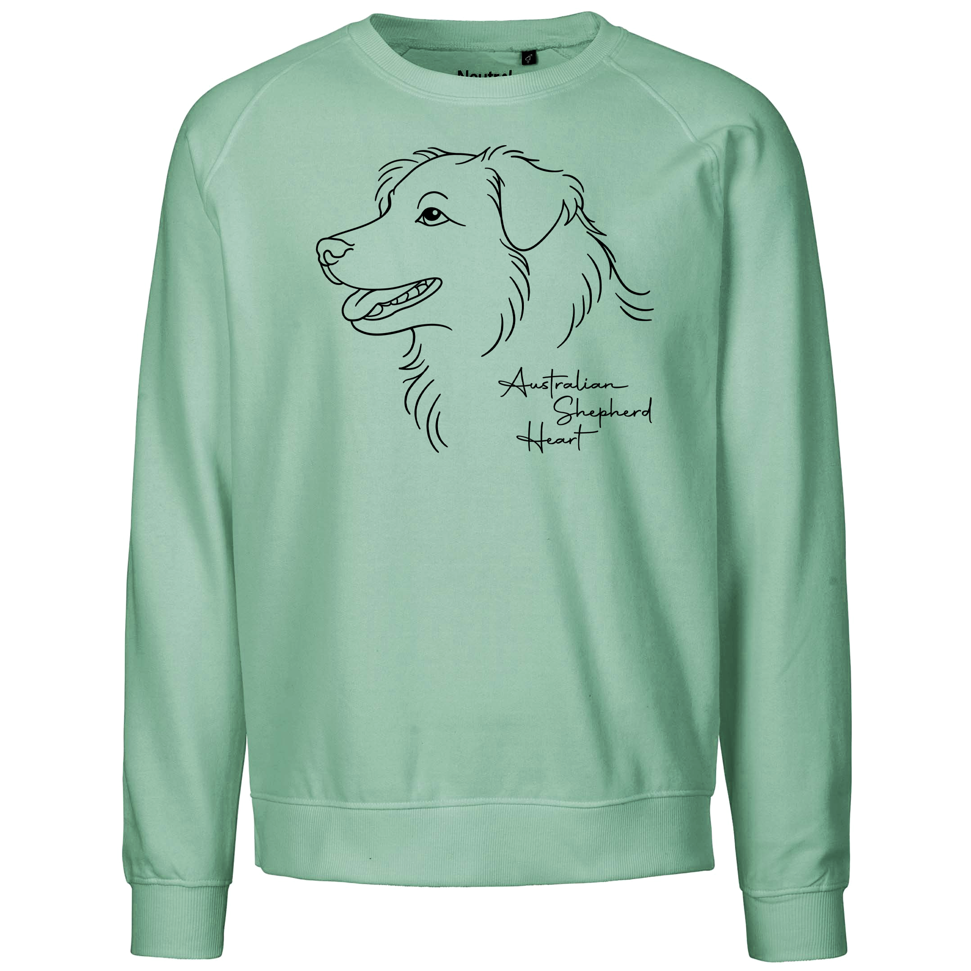 australian_shepherd_UNISEX_SWEATER_dusty_mint