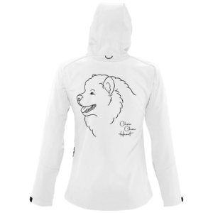 „Chow Chow“ – Ladies Premium Hooded Softshell Jacke